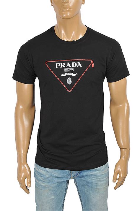 poloche prada|Prada men's t shirts clearance.